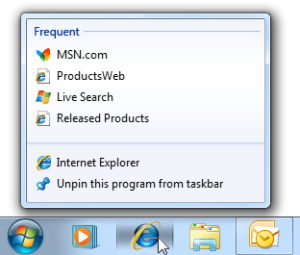 bagian taskbar