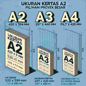 Apa Sih Sebenernya Ukuran Kertas A2 Itu?